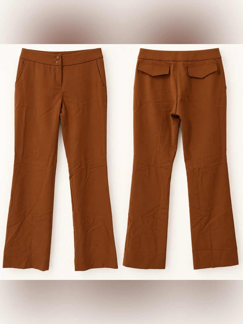 D.EXTERIOR Luxury WoolBlend Trousers Made in Italy